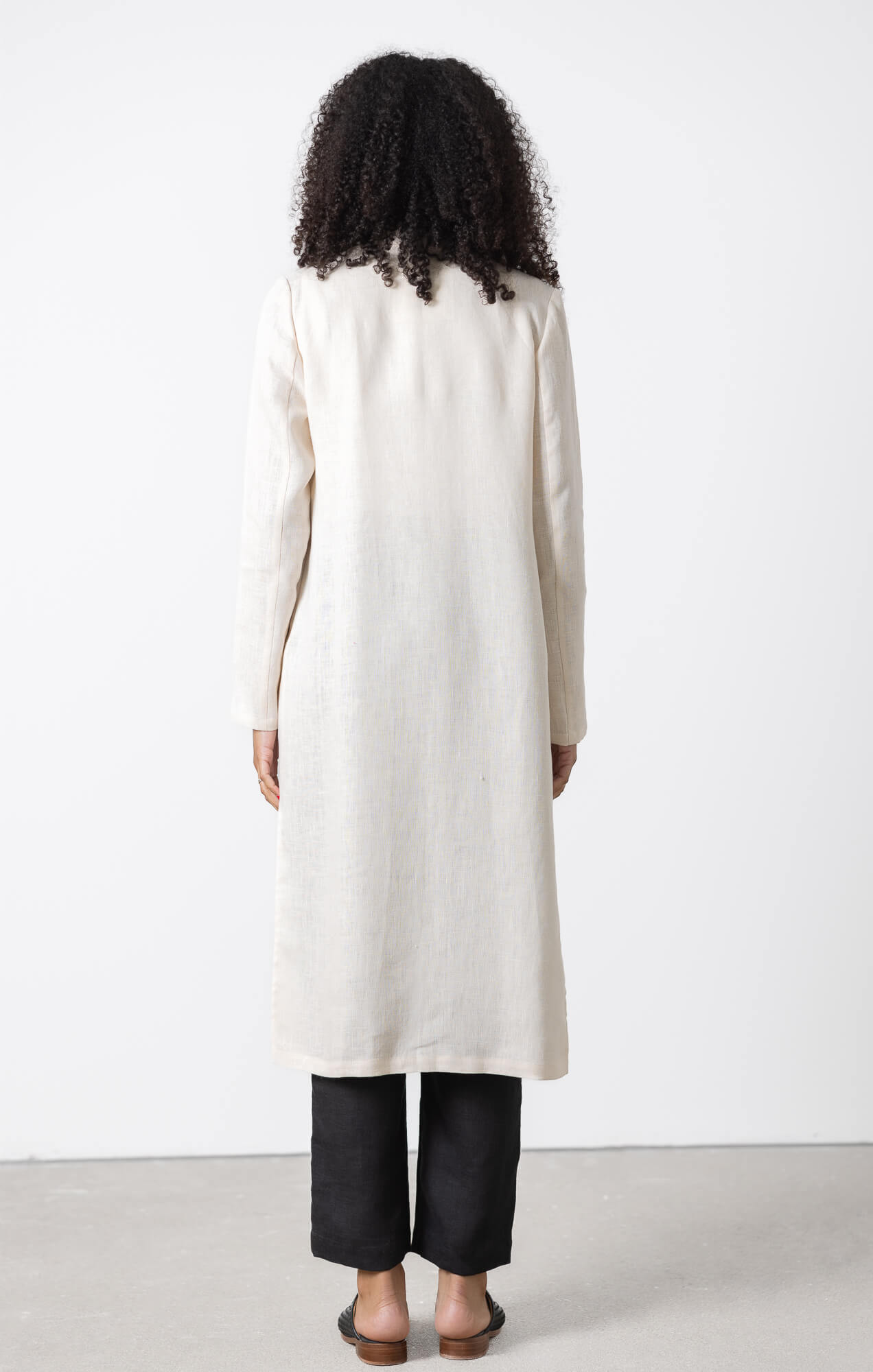Long Linen Cardigan Ancona