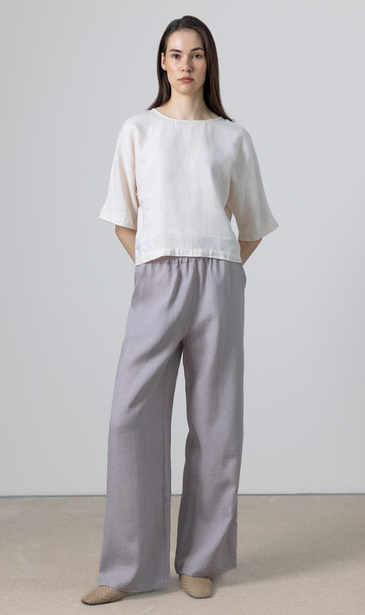 Petite Women Linen Pants Rosaire